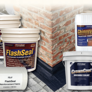 Our waterproofing bundle including Flash Seal, Crown Coat, Water Repellant and Flash Seal Reinforcement Fabric