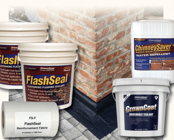 Our waterproofing bundle including Flash Seal, Crown Coat, Water Repellant and Flash Seal Reinforcement Fabric